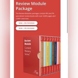 ATI Review Module Content Mastery Series - RN Version FULL SET- up to date